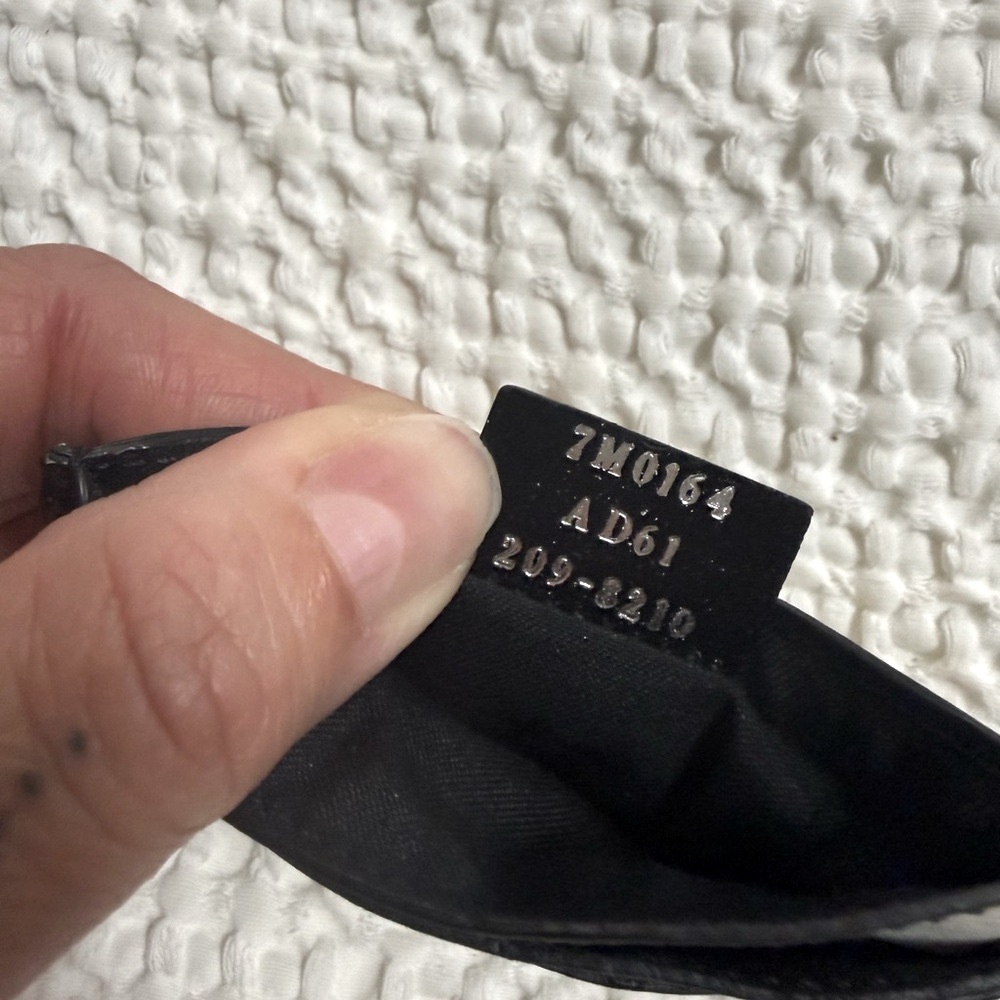 Fendi Joshua Vides White & Black Card Holder - Picture 3 of 11